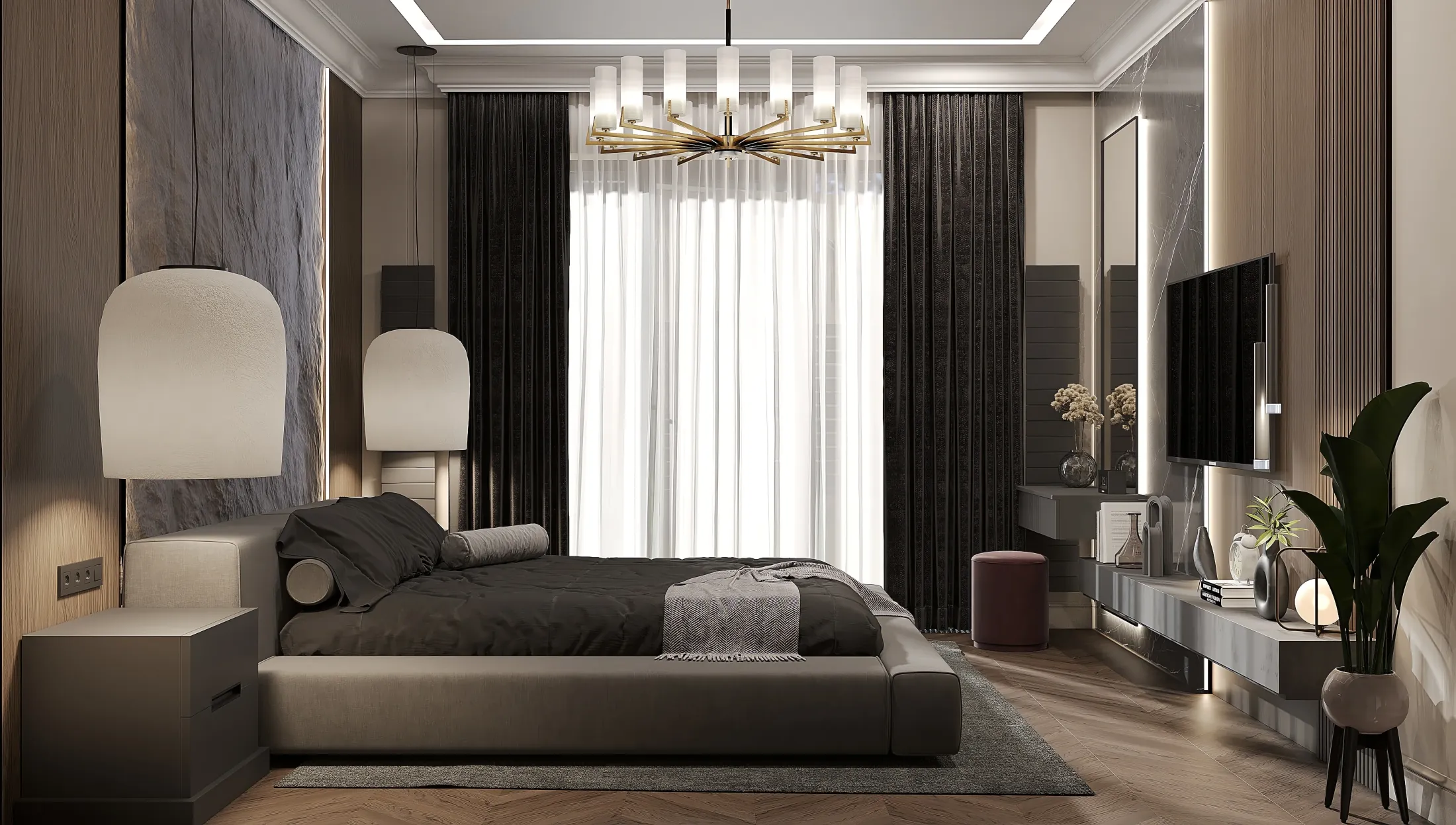 Дом в Тереке - 1 этаж / мастерспальня 6